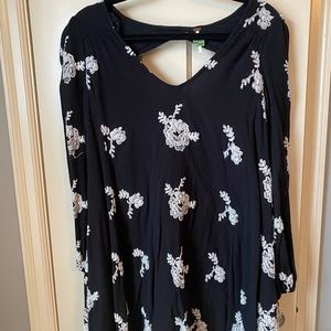 Black free people dress